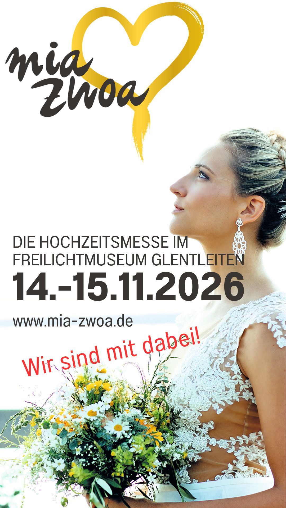 Hochzeitsausstellung Mia Zwo, in Glentleiten